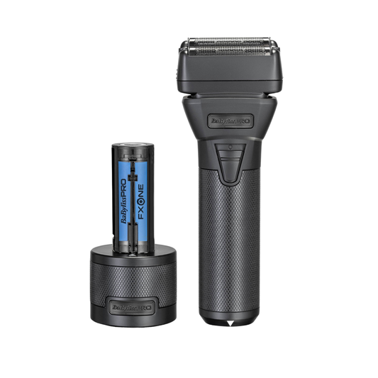 MÁQUINA DE BARBEAR FXONE DOUBLE FOIL BLACK SHAVER BABYLISS PRO