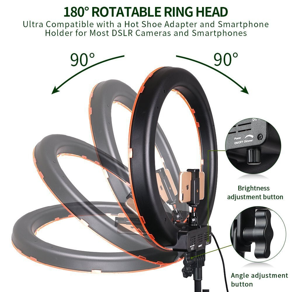 RING LIGHT ANEL DE LUZ LED