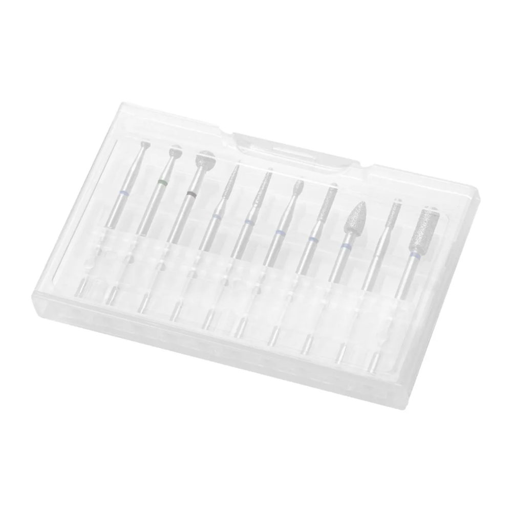SET 10 CARBIDES DIAMANTADOS PARA MICROMOTORES