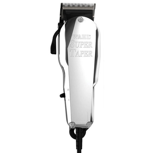 MÁQUINA DE CORTE SUPER TAPER CHROME CLIPPER CORDED WAHL