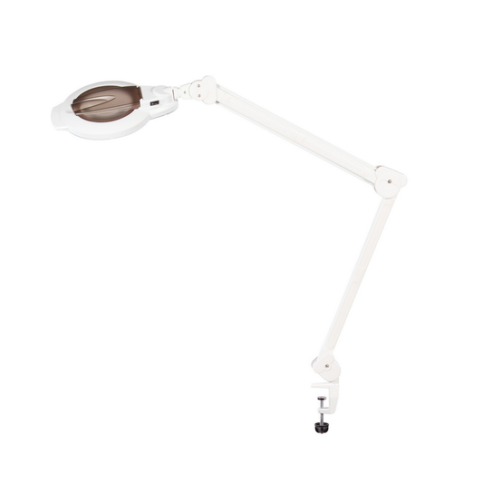 LUPA DE AUMENTO 8 DIOPTRIAS COM LED LUZ FRIA CRUX TABLE